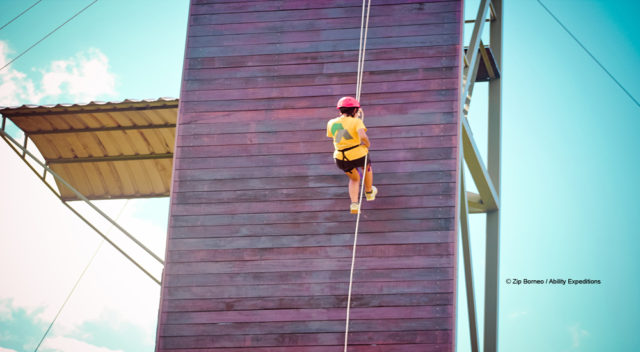 Abseiling